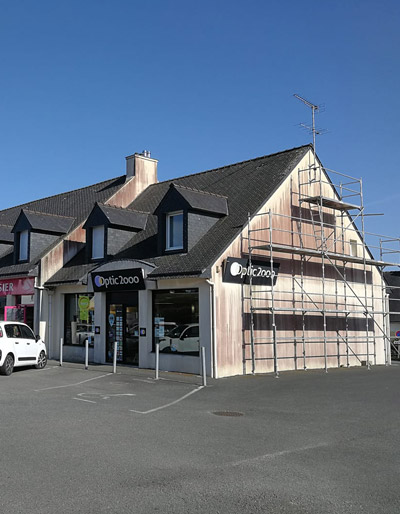 Ravalement façade à Concarneau 